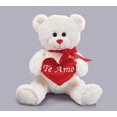 thumbnail image 1 of burton+BURTON Plush 15" Te Amo Bear With Red Heart, 1 of 1