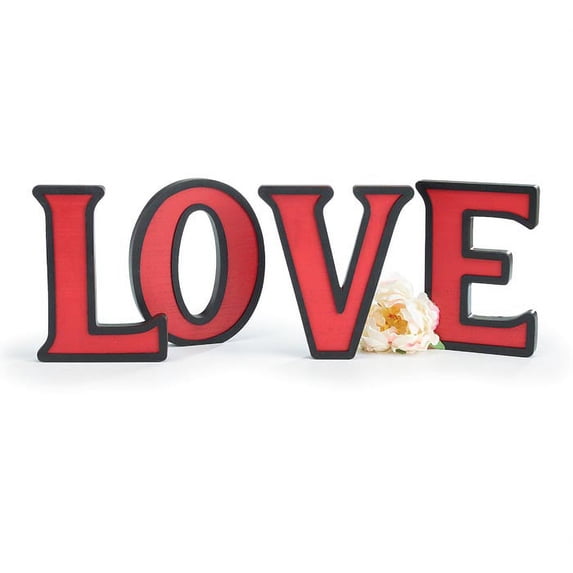 burton+BURTON Red Black Letters That Spell Love