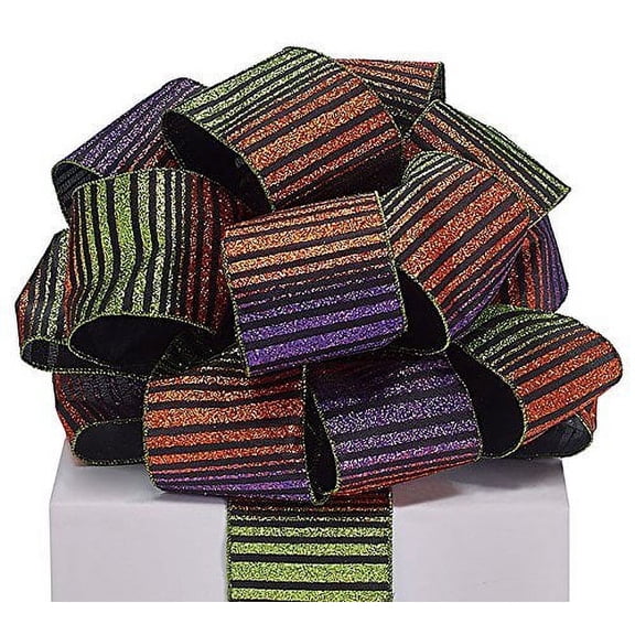 burton+Burton Halloween Colors Metallic Ribbon