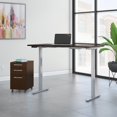 thumbnail image 1 of bush business furniture move 60 series height adjustable standing desk with storage, 1 of 7