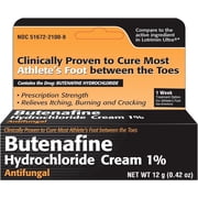 Taro Butenafine Hydrochloride Antifungal Cream 1%, 0.42 oz