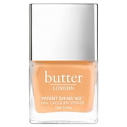 butter LONDON Patent Shine 10X Nail Lacquer, Gel-Like Finish, Chip-Resistant Formula, 10-Free Formula, Cruelty-Free, Polymer Technology Pop Orange