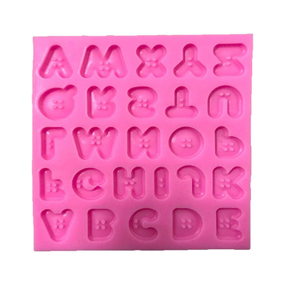 Moocorvic Fondant Letter Cutters Alphabet & Numbers Cake Mold, Cookie Stamp  Impress, Embosser Cutter, Upper Case Numbers Shape DIY Cookie Biscuit 