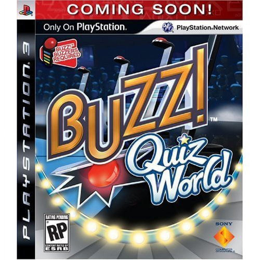 Buy the Sony PS3 game - Buzz! Quiz World