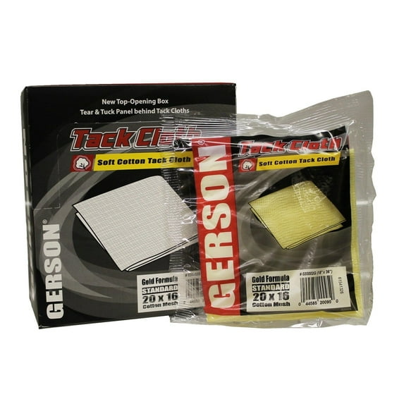 SMR-920 GERSON Gold Formula Soft Cotton Tack Cloth