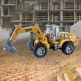thumbnail image 1 of bxhwj 4 Channel Remote Control Engineering Car Full Functional Excavator Toy With 360° Rotation And Digging Arm For Realistic Construction Play Experiences, 1 of 8