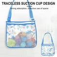 thumbnail image 1 of bxhwj Beach Toy Mesh Bag for Kids, Adjustable Strap Foldable Beach Toy Mesh Bag, Durable Sand Free Net Bag for Shell Collecting Storage Travel Pool Swimming Picnic Tote, 1 of 6