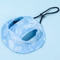 thumbnail image 1 of bxhwj Breathable Outdoor Sun Hat for Small Dogs Cats, Adjustable Pet Visor with Chin Strap, UV Protection Cap for Teddy Bichon Summer Walks Heat Protection Cute Accessory, 1 of 2