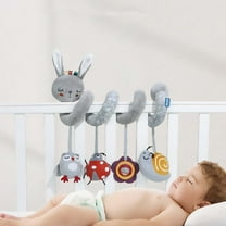 bxhwj Kids Bedside Hanging Toy - Soft Fabric Pendant with Gentle Ringer, Colorful Nursery Decor for Baby Crib & Toddler Room, Safe Interactive Sleep Soother & Plaything