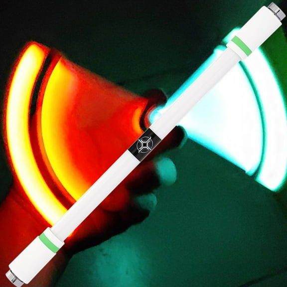 bxhwj LED Spinning Pen, Colorful Flashing Light Pen with Smooth Rotation, Stress Relief Finger Fidget Toy, Classroom Focus Aid with Mesmerizing Light Effects