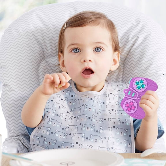 bxhwj Silicone Teether Toy, Soft Textured Sensory Piano Shape for Babies Infants, Silicone Teether Toy, Chewable Learning Gift for Toddlers Kids Teething Relief