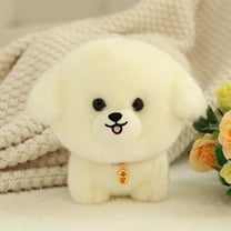 bxhwj Soft & Cute Plush Puppy Doll, Lifelike Pet Companion for Kids, Adults, and Families, Great Gift Idea for Birthdays, Holidays, or Special Occasions