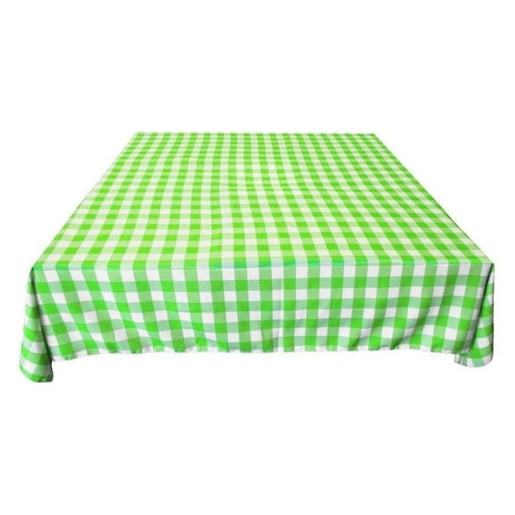 by ADD&Ship Square Checkquered Tablecloth 36 x 36 inches ( Green)