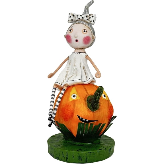 by Artist Lori  Halloween 17280 A Little Halloween Spirit, 6.5 Inches Tall, Multicolor