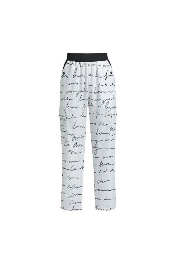 by DLMcGuirt Abstract Text Women's Cargo Pants