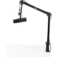 by Deluxe Articulating Desktop Podcasting Mic Boom Arm with Cable