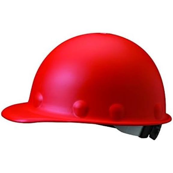 by Honeywell P2ARW15A000 Super Eight Ratchet Fiber Glass Cap Style Hard Hat, Red, Medium$$Tools & Hardware Other