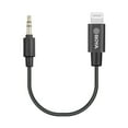 byK1 Lightning to 3.5mm Adapter (TRS) Short Male Lightning to Male 3