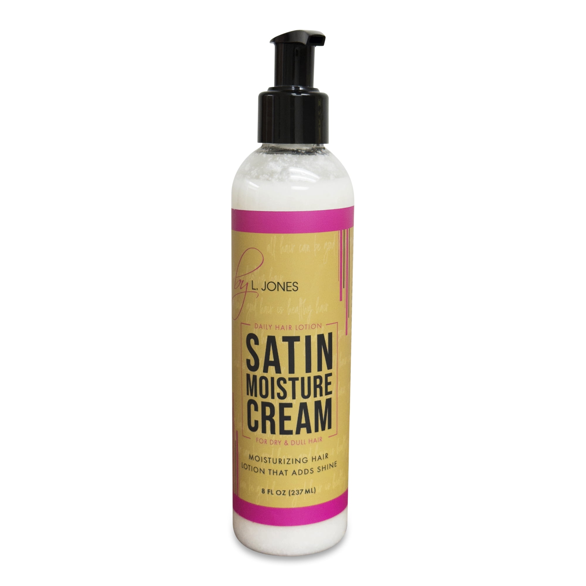 by L. Jones, Satin Moisture Cream, 8 fl oz, Hair Moisturizer