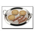 thumbnail image 1 of by Maxam 5ply Stainless Steel Round Griddle with Seethru Glass Lid, 1 of 1