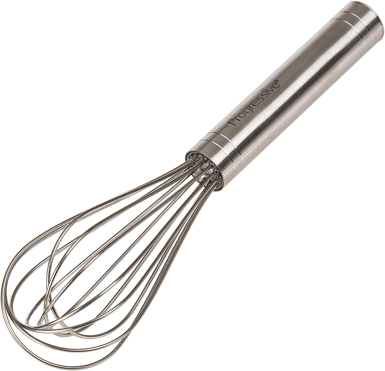 by Progressive 8-Inch Balloon Whisk – Handheld Steel Wire Whisk for ...
