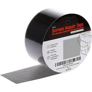 Window Screen Repair Tape, 1.97in x 6.56FT(79IN) White Screen