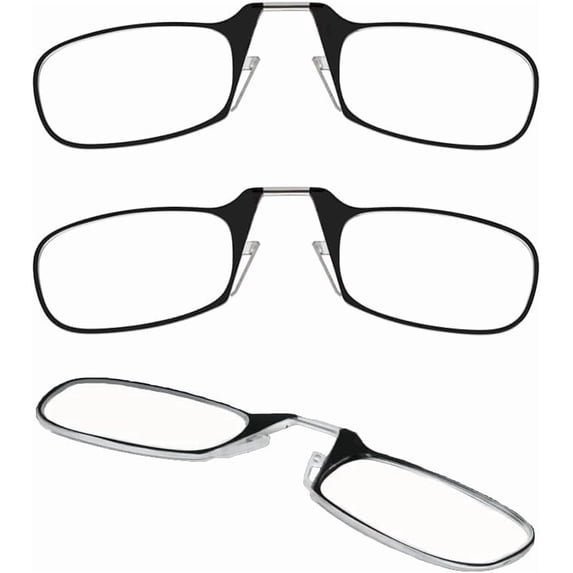 Armless Reading Glasses Multi-Pack - Ultra-Thin, Lightweight Pocket Readers for Men & Women