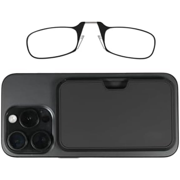Slim Reading Glasses with Case that Sticks to Your Phone - Ultra-Thin Armless Pocket Readers ThinOptics Slim