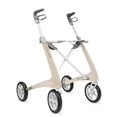 thumbnail image 1 of byACRE Carbon Ultralight Compact Rollator, 16.1In Seat Width, White Frame, 285-lb Capacity, Carbon Fiber, 1 of 5
