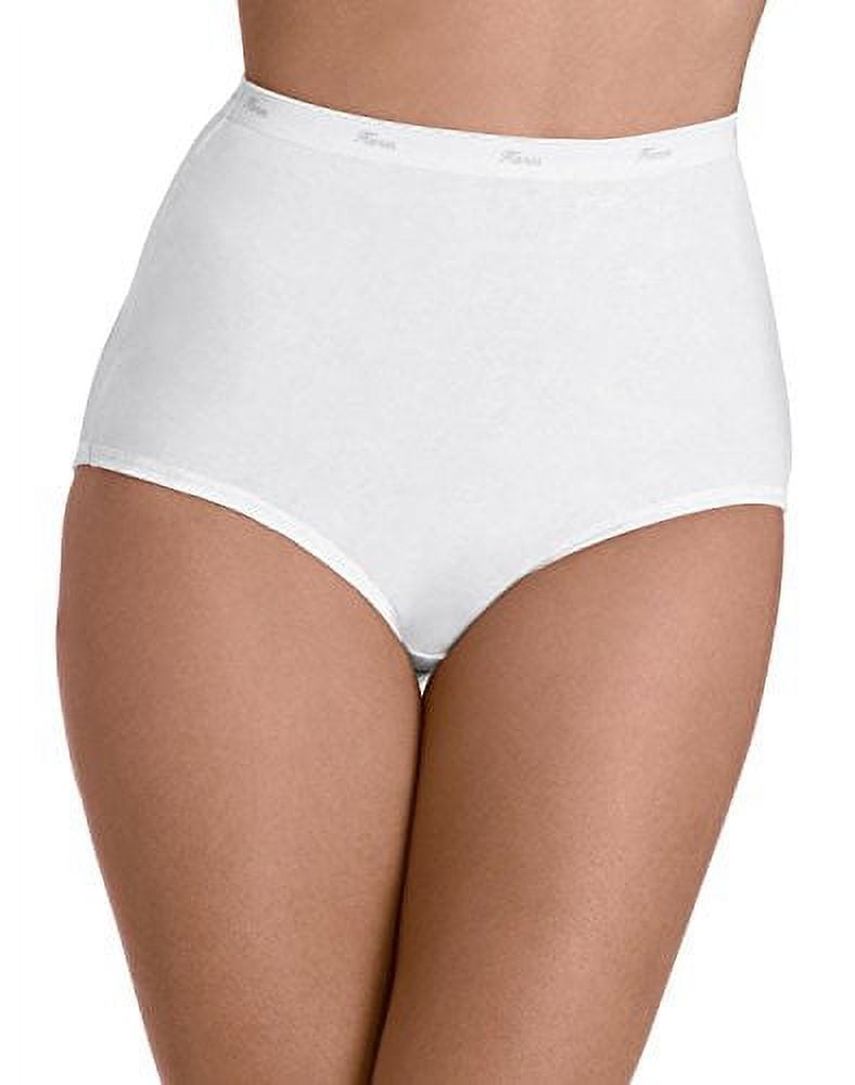 byHanes Hanes Women's Core Cotton Extended Size Brief Panty (Pack