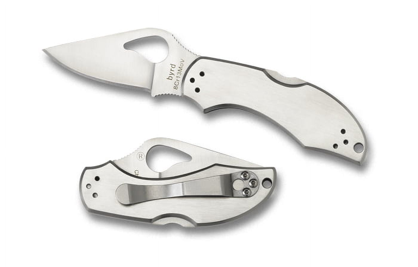 byrd Robin 2 Stainless Steel PlainEdge Folding Knife