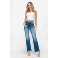 thumbnail image 1 of bytos Full Size Raw Hem Distressed Mid Rise Straight Jeans, 1 of 14