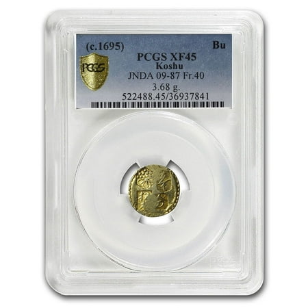 c.1850 Tokugawa Shogunate Koshu Province Japan Gold Bu XF-45 PCGS
