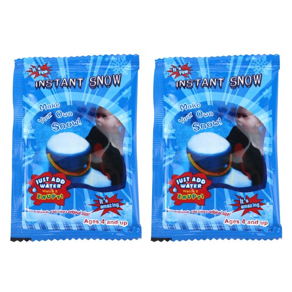 c 2 Pcs Magic Instant Fake Snow Super Absorbant Christmas Wedding Decor Wholesale
