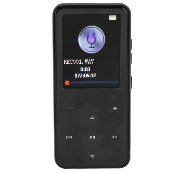 c D1 MP3 Player Intelligent HD Noise Reduction Bluetooth 5.0 Support FM Radio E Book 16GB 2.4 Inch Screen (6.1 cm)