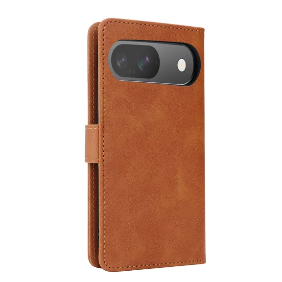 c For Google 10/10Pro Wallet Case with RFID Blocking Credit Card Holder,Light Brown