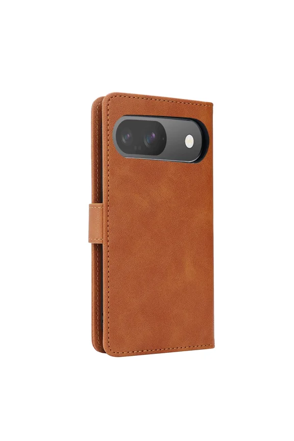 c For Google 10/10Pro Wallet Case with RFID Blocking Credit Card Holder,Light Brown