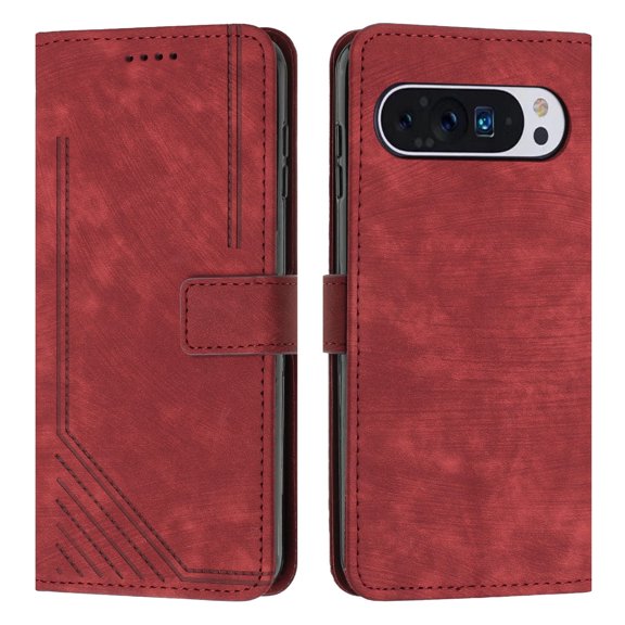 c For Google Pixel 9 PRO XL/ Pixel 8 Pro Phone Case Leather Wallet Case with Card Holder Phone Cover