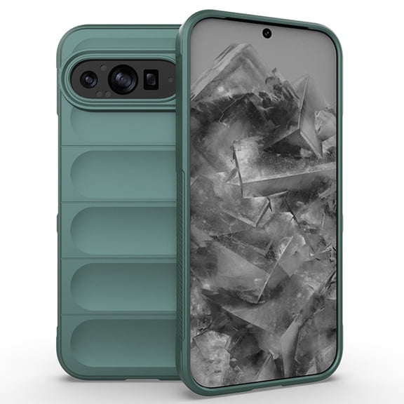 c For Google Pixel 9 Pro XL Case, Flexible TPU Anti-Slip Shockproof Bumper Phone Case, Sim Case Cover