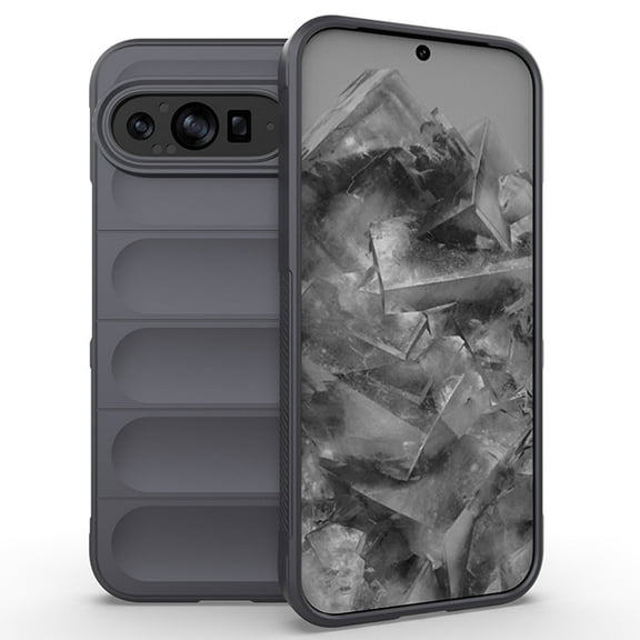 c For Google Pixel 9 Pro XL Case, Flexible TPU Anti-Slip Shockproof Bumper Phone Case, Sim Case Cover