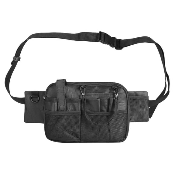 c Multi-Function Tool Waist Pack, Heavy Duty Nylon Utility Pouch for Outdoor Work Nurse Utility Waist Bag, Multi-Purpose Tool Organizer Pouch with Phone Holder