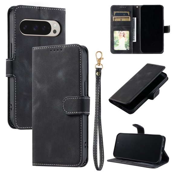 c Wallet Leather Phone Case  For Google Pixel 9 Pro Pixel 9 Pro XL Magnetic Closure PU Leather Folio Flip Phone Cover For Google Pixel 8Pro 8A 7Pro 7A 6A Etc