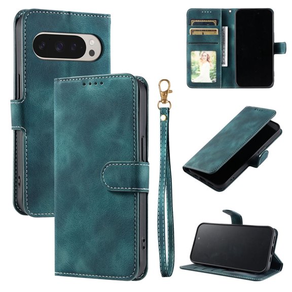 c Wallet Leather Phone Case  For Google Pixel 9 Pro Pixel 9 Pro XL Magnetic Closure PU Leather Folio Flip Phone Cover For Google Pixel 8Pro 8A 7Pro 7A 6A Etc