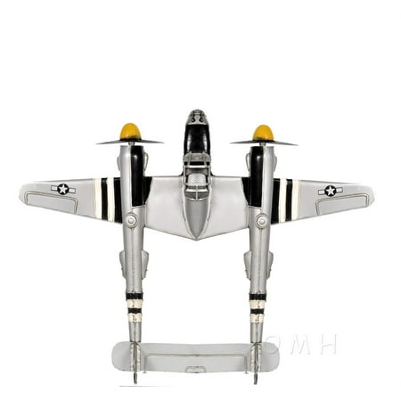 c1941 Lockheed P-38 Lightning Fighter Sculpture