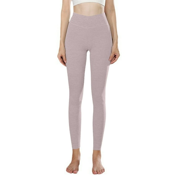 cFmduc Women's Winter Warm Seamless Legging High Waist Tummy Control Hip Yoga Pants Stretch Comfy Gym Workout Leggings Trousers