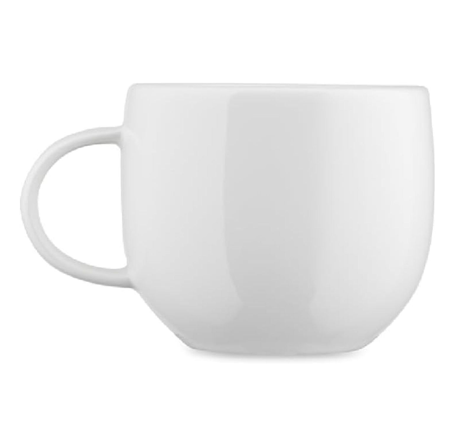 All-Time White Bone China Teacup Set of 4