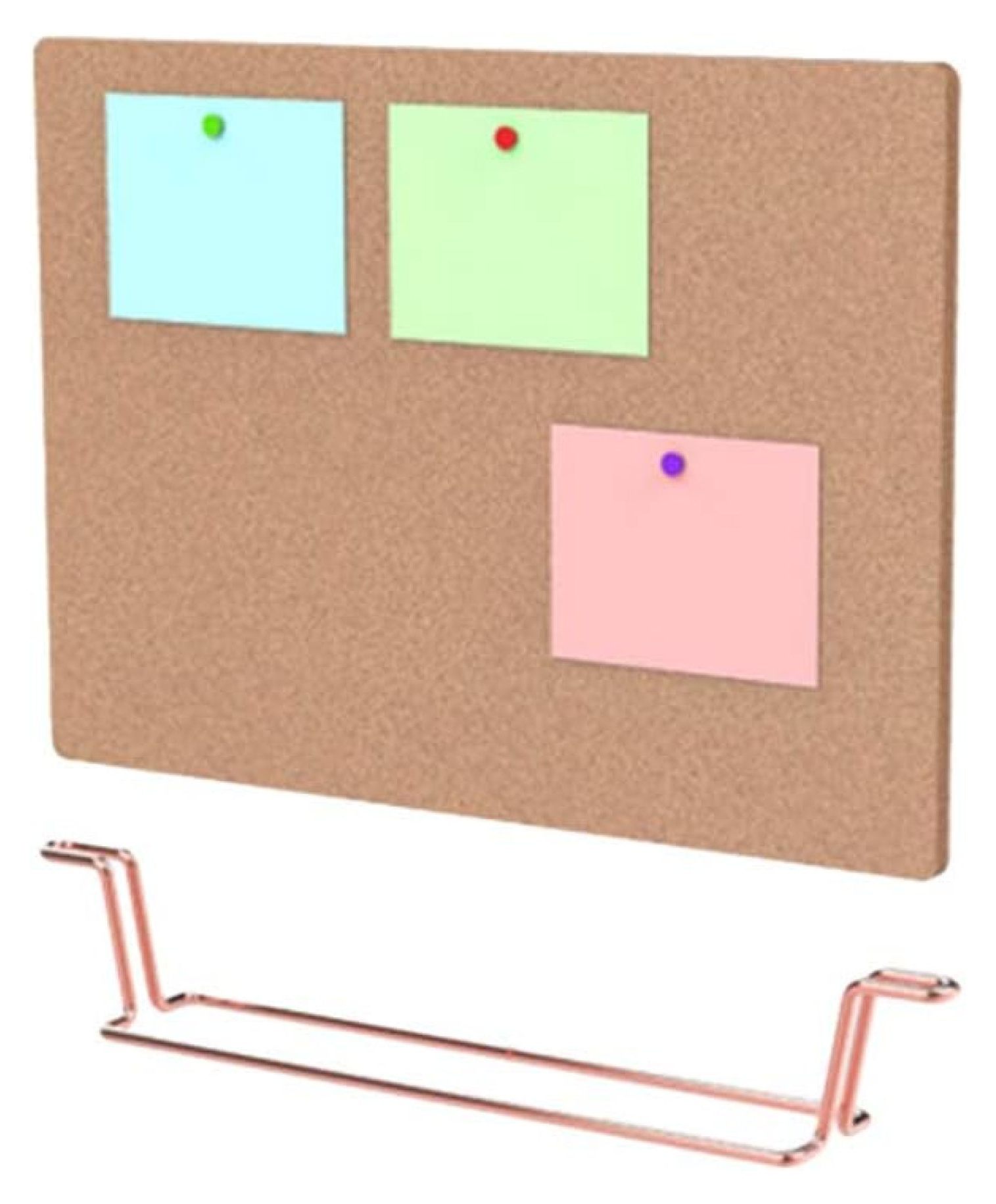 cMinc Bulletin Board Cork Board with Stand Desktop Bulletin Board