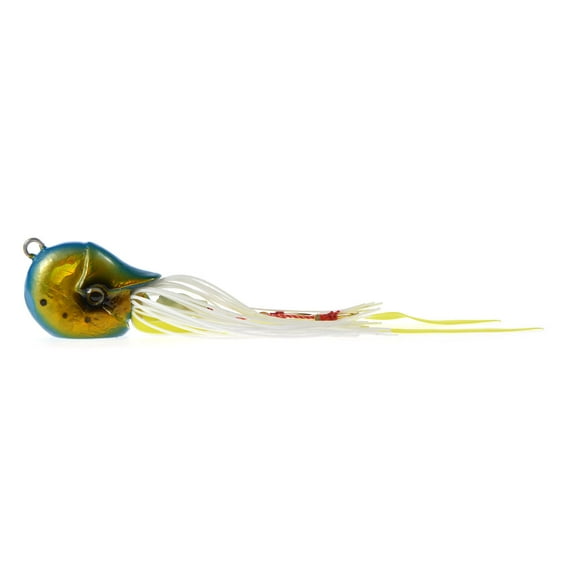 cabo small squid eye fishing lure with rubber skirt