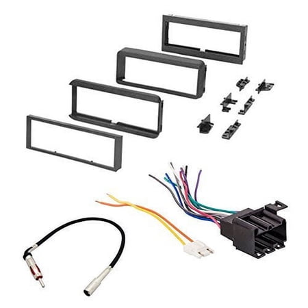 cadillac 1984 - 1991 eldorado car stereo radio cd player receiver install mounting kit radio antenna