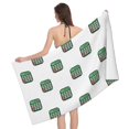 thumbnail image 1 of calculators Print Bath Towel, Highly Absorbent towels for bathroom Quick Drying Microfiber Bath Towels for Body, Soft Shower Towels for Sport, Yoga, SPA, Gym 27x55in, 1 of 5
